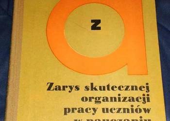 Zakres skutecznej organizacji pracy uczniów w nauczaniu pocz