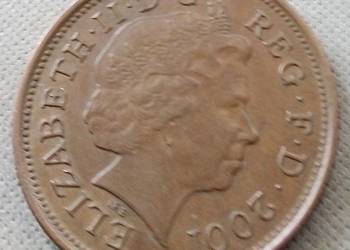 WIELKA BRYTANIA-TWO PENCE-2001 r