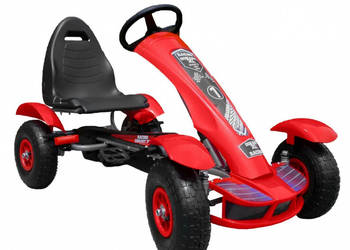 BAWIBUS.PL pojazd GOKART NA PEDAŁY pompowane koła auto jeździk do 50kg