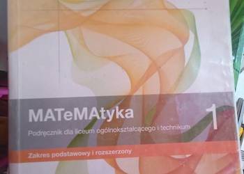 Matematyka 1 rozszerzenie używane podręczniki szkolne Praga