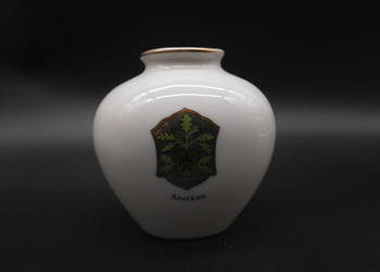 Porcelanowy wazon z herbem miasta Arolsen ROSENTHAL