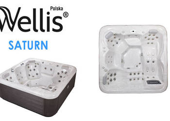 Wanna z hydromasażem spa jacuzzi Wellis Saturn 5 osób