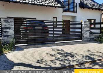 Ogrodzenie poziome aluminiowe ALFEN N03 OLBUD