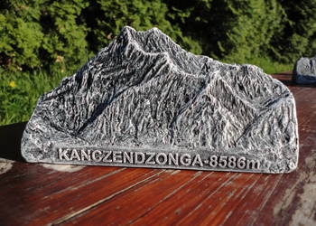 Kanczendzonga - relief , Korona Himalajów