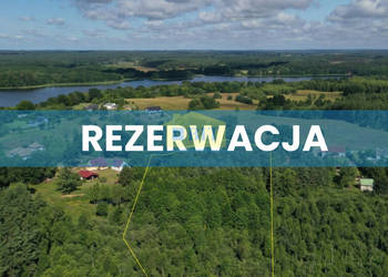 Działka 1,13 ha, nad jeziorem, warunki zabudowy
