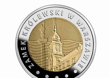 Moneta 5 zł Zamek Królewski w Warszawie