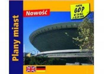 Plan miast mapa Katowice. Czeladź, Mysłowice, Siemianowice śl