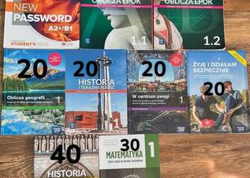 Podręczniki do liceum i technikum kl.1