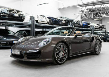 Porsche 911 Turbo Cabrio. Salon PL. Bezwypadkowy. Gwarancja Porsche Approv…