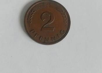 Monety 2 Pfening niemagnetyczne