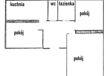 Mieszkanie 60,5 m2, ciepłe i ciche, 3. pokoje, p.III/III Mieszkanie 60,5 m2, ciepłe i ciche, 3. pokoje, p.III/III
