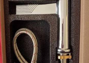 Bateria Umywalkowa Stojąca Nowoczesna Chromowana