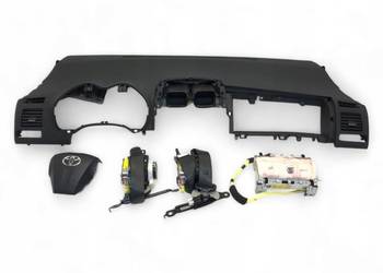Toyota Auris I E15 LIFT 2010-2012 Deska rozdzielcza konsola airbag