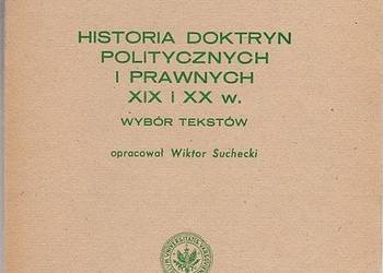 HISTORIA DOKTRYN POLITYCZNYCH I PRAWNYCH XIX I XX WIEK