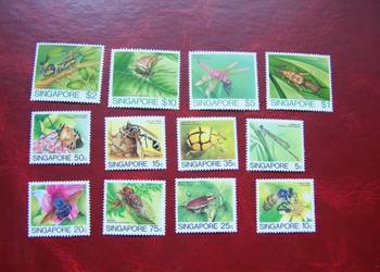 Singapur 1985 MNH Mi 463/74 Fauna Owady a