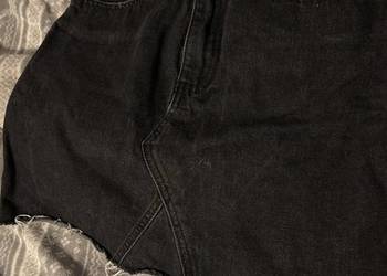 Spódnica dżinsowa czarna