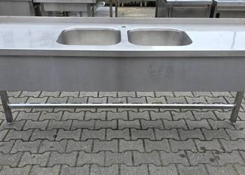 Zlew 2 Komorowy Z Blatem Roboczym - 200/60/85 cm - M.1036 N