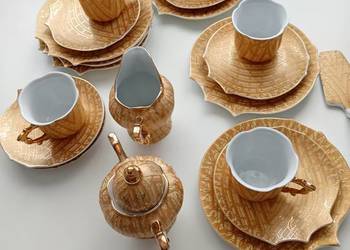 Zestaw japońskiej porcelany/ ceramiki