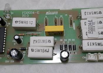 Główna elektronika elektroszczotki FD-DBS06, wada, Powermed FD-2034 (PM-FD)
