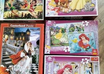 Zeztaw puzzli dla dzieci