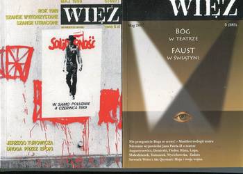 Więź miesięcznik 2007 nr 5(583) + 1999 nr 5(487)