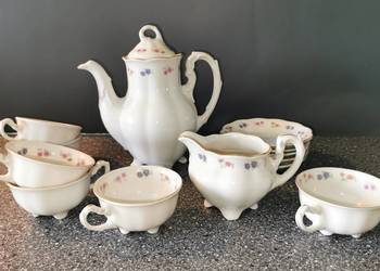 Koenigszelt. Piękny zestaw Porcelany PRL, Vintage
