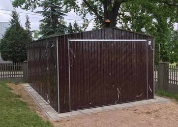 Garaż/blaszak/4x5/brąz - ŁÓDŹ