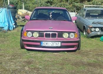 BMW E34 skóry gleba zamiana