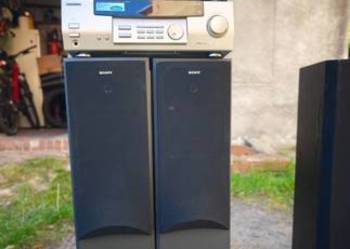 Kolumny Sony +wzmacniacz