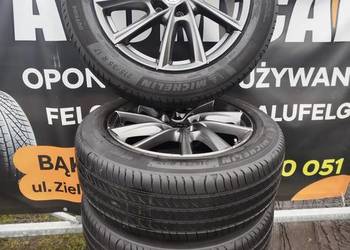 S405# KOŁA ALUFELGI Uzywane 5x112 Lato 215/55/17" Vw Audi Seat Skoda
