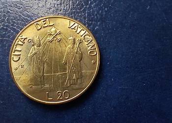 Stare monety 20 lir 1990 Watykan