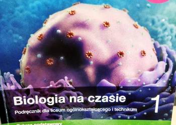 Biologia na czasie 1 podręczniki ponadpodstawowe
