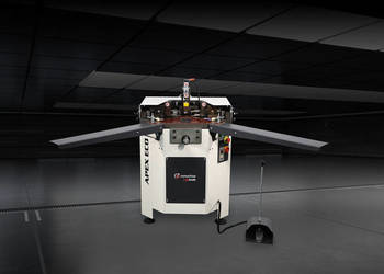 APEX ECO – Automatyczna hydrauliczna zagniatarka naroży do aluminium