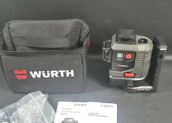 wurth Laser wieloliniowy trzy płaszczyznowy 3x80 WURTH MLPG 22 zielony