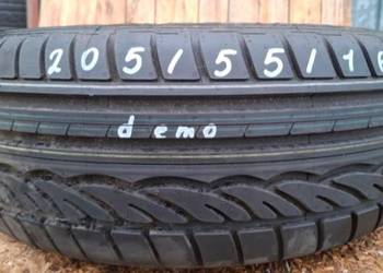 1 x Opona letnia Dunlop SP sPort 01 205/55R16 91H demo zapas Czarna Opona