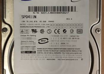 (015) HDD Samsung Spinpoint SP0411N ATA/IDE