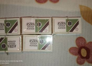 Żyletki ASTRA z czasów PRL-u