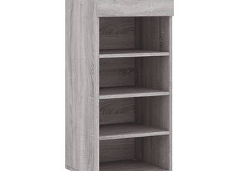 Szafka na buty szary dąb sonoma 40x36x105 cm WM-831458