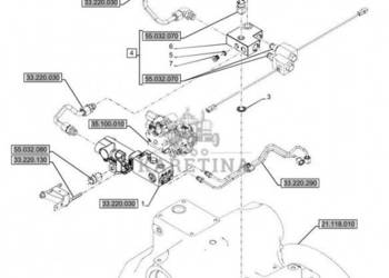New Holland T6090 Kolektor 47581244