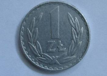 Moneta obiegowa 1 zł / 1975r/moneta/1zł/PRL