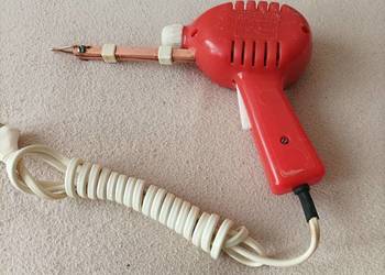 Lutownica transformatorowa Lutola 2A 65W temp grotu 450°C z czasów PRL