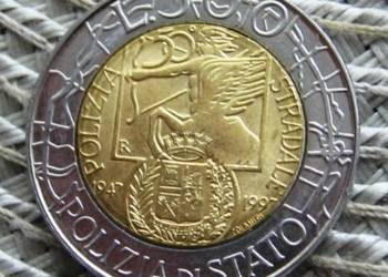 Włochy 500 Lirów 1997r - Policja Drogowa