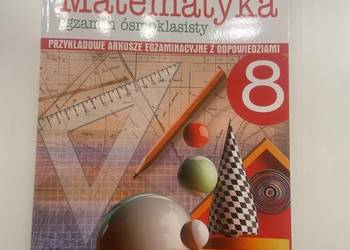Książka z arkuszami do egzaminu ósmoklasisty
