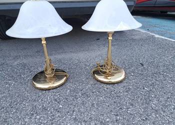 Dwie retro lampy nocne