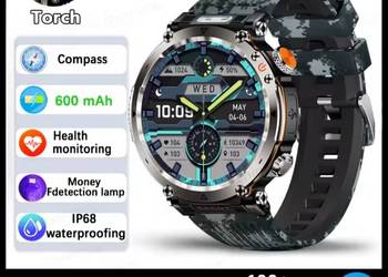 Smartwatch męski 1,7 cala HD Amoled