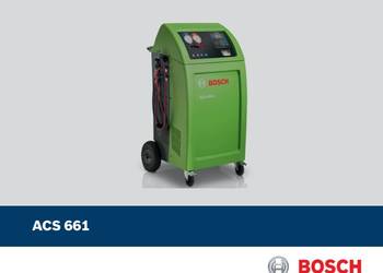 Stacja klimatyzacji robinair , Bosch różne wersje acs 661