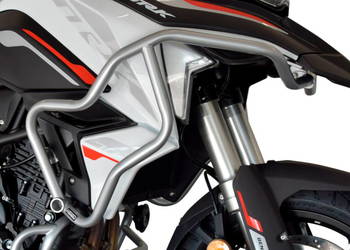 Gmole do BENELLI TRK 702/ 702X - górne, srebrne