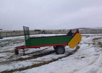 Rozrzutnik obornika jednoosiowy