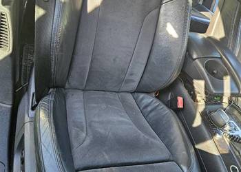 Fotele tapicerki   ankantara  audi Q7