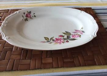 Prl półmisek porcelana Chodzież róże